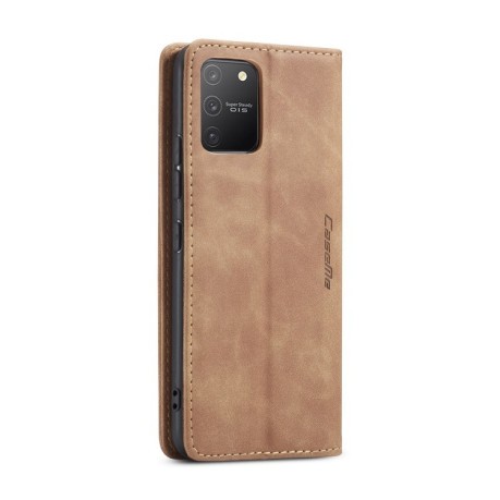 Шкіряний чохол CaseMe-013 Multifunctional на Samsung Galaxy S10 Lite - коричневий