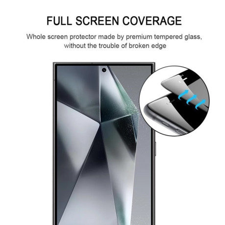 Захисне скло Full Glue Screen Tempered Glass для Samsung Galaxy S25 Ultra 5G
