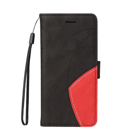 Чехол-книжка Dual-color Splicing Flip Leather для Xiaomi Redmi  A5 4G 173.3mm - черный