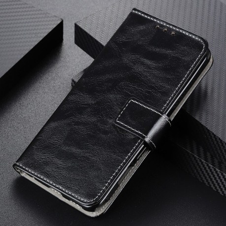 Чохол-книжка Magnetic Retro Crazy Horse Texture для Samsung Galaxy A16 5G - чорний