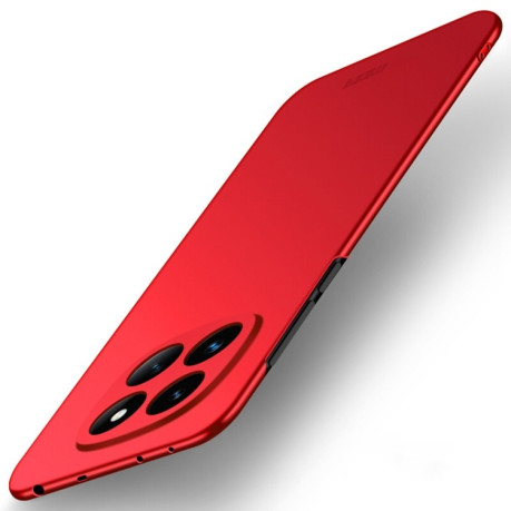 Ультратонкий чехол MOFI Frosted на Xiaomi Redmi Note 14 Pro - красный