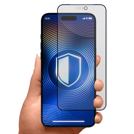 Оригінальне скло 3mk Protection HardGlass Matt Max Privacy для iPhone 18 Pro Max — напівпрозоре