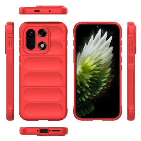 Силіконовий чохол Magic Flannel на OnePlus 15 — червоний