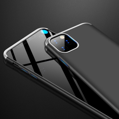 Протиударний чохол GKK Three Stage Splicing на iPhone 11 Pro Max - чорно-сріблястий
