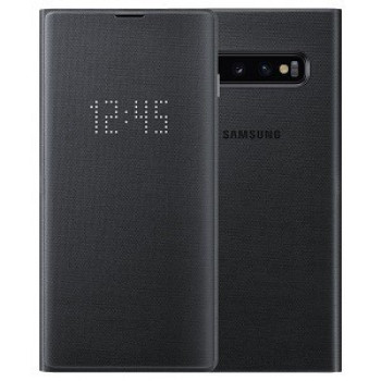 Оригинальный чехол Samsung LED View Cover для Samsung Galaxy S10 black (EF-NG973PBEGRU)