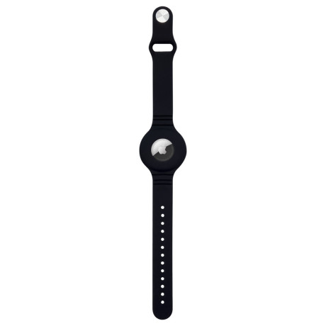 Брелок-браслет на запястье для Apple AirTag - черный