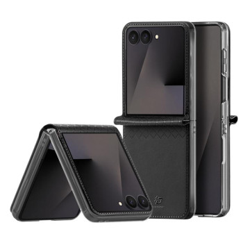 Чехол-книжка DUX DUCIS Bril Series на Samsung Galaxy Flip8 5G — чёрный