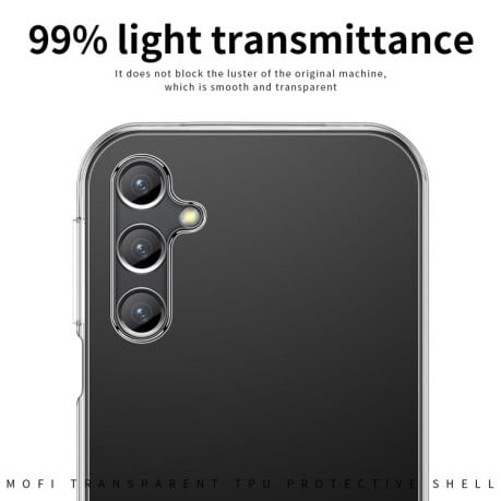 Силіконовий ультратонкий чохол MOFI Ming Series на Samsung Galaxy A17 4G/5G - прозорий