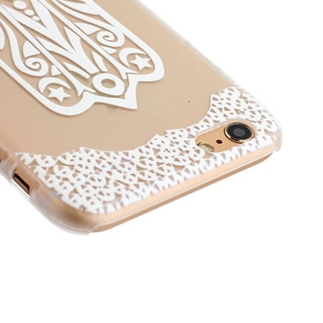 Ультратонкий Пластиковый Чехол Carved Flower для iPhone 6, 6S