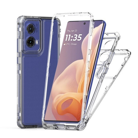 Противоударный чехол Acrylic для Motorola Moto G85 5G - прозрачный