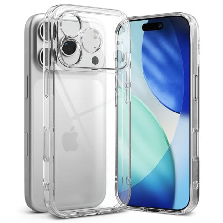 Оригінальний прозорий чохол Ringke Fusion на iPhone 17 Pro Max - Clear