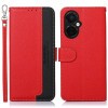 Чехол-книжка KHAZNEH Litchi Texture для OnePlus Nord N30/CE 3 Lite - красный