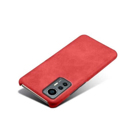 Протиударний чохол Calf Texture для Xiaomi 12 Lite - червоний