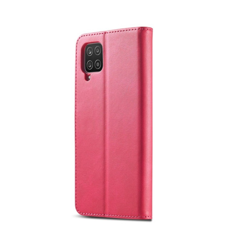 Чехол книжка LC.IMEEKE Calf Texture на Samsung Galaxy M53 5G - красный
