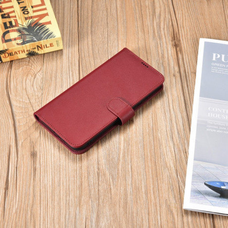 Чохол-книжка iCarer Haitang для Samsung Galaxy S22 Ultra - червоний