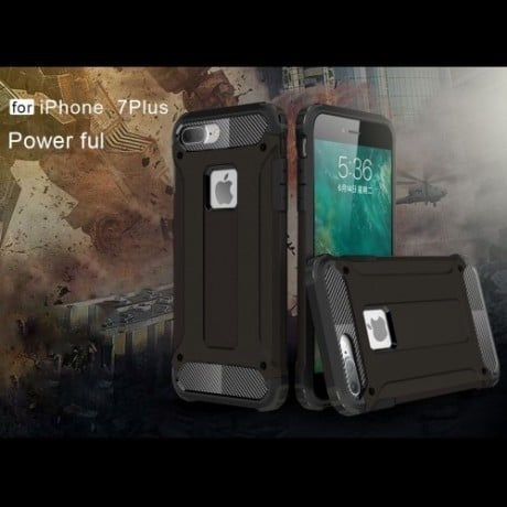 Протиударний Чохол Rugged Armor Black для iPhone 7 Plus