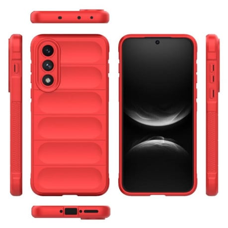 Силиконовый чехол Magic Flannel на OnePlus Ace 5 Ultra 5G / Nord 5 - красный