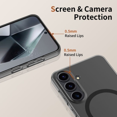 Чехол Tech-Protect MagSlim MagSafe для Samsung Galaxy S25 - Black