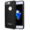 Чехол HAWEEL для iPhone 8 Plus / 7 Plus   Brushed Carbon Fiber Texture Shockproof  черный