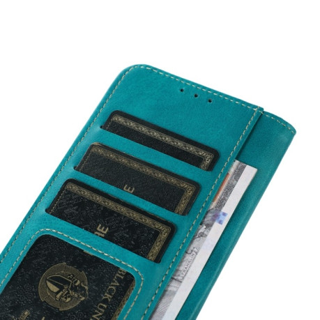 Чехол-книжка Stitching Thread для Samsung Galaxy A05 4G - зеленый