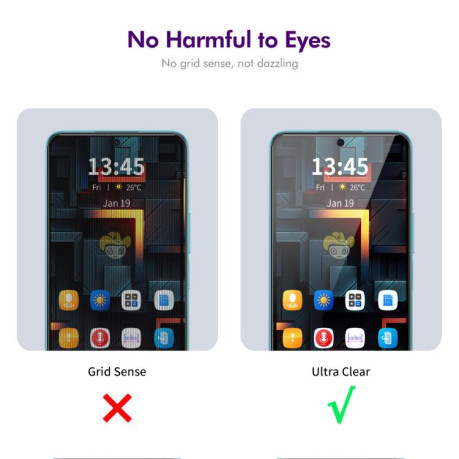 Захисне Скло ENKAY Easy Install Anti-peeping Privacy для Xiaomi Poco M7 Pro 5G - чорне