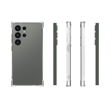 Протиударний чохол Thickening на Samsung Galaxy S24 Ultra 5G - прозрачный