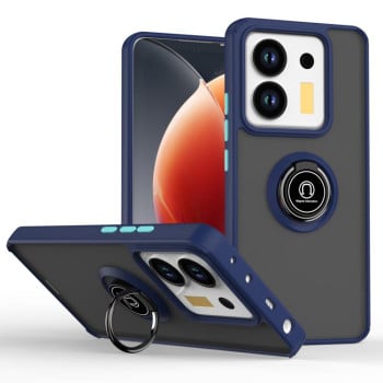 Чохол Q Shadow 1 Series з підставкою на Xiaomi Poco M7 Pro 5G - синій