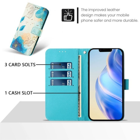 Чохол-книжка Colored Drawing Pattern для iPhone 16e - кольоровий