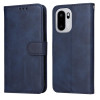 Чехол-книжка Classic Calf Texture Flip Leather для OnePlus Ace 6 / 15R — синий