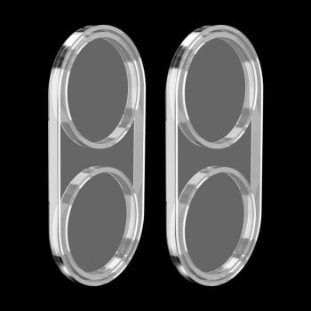 Комплект Защиты камеры ENKAY Hat-Prince 9H Round Edge на Samsung Galaxy  Flip 6/Flip 7 FE - прозрачный