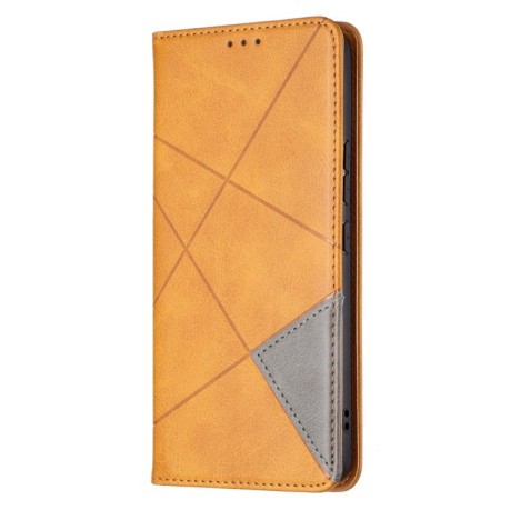 Чохол-книга Rhombus Texture для Samsung Galaxy A53 5G - жовтий
