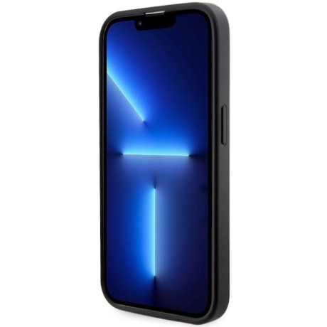 Оригинальный чехол Guess GCube Stripes MagSafe для iPhone 14 Pro Max - black