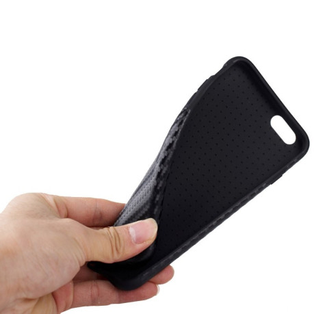 TPU Чехол Carbon Fiber Texture Black для iPhone 6, 6S