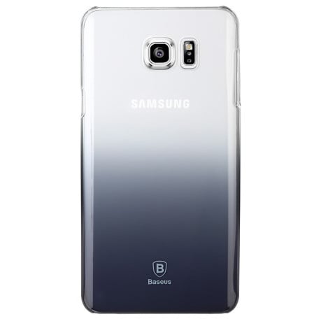 Прозрачный Чехол Baseus Gradient Black для Samsung Galaxy Note 5