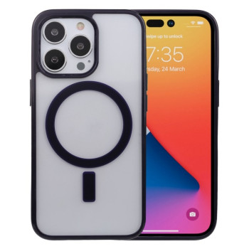Протиударний чохол Acrylic Magsafe для iPhone 14 Pro Max - синій
