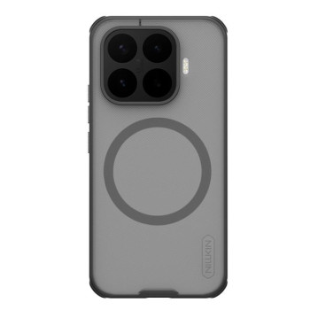 Противоударный чехол NILLKIN Frosted Shield Pro Magnetic Magsafe на Xiaomi 17T 5G — прозрачно-чёрный