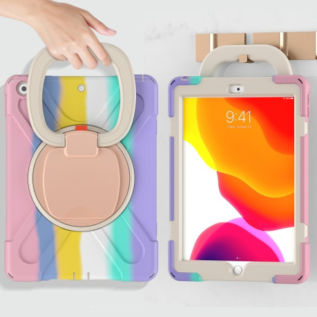 Противоударный чехол Colorful для Apple iPad 10.2 2019 / 2020 - розовый