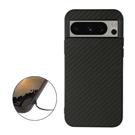 Ударозахисний чохол Carbon Fiber Texture на Google Pixel 8 Pro - чорний