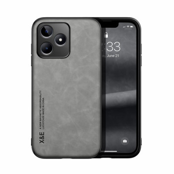Противоударный чехол Skin Feel Magnetic для Realme C53/C51 - серый