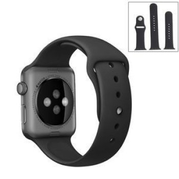 Ремешок Sport Band Black с разными по длине для Apple Watch 42 mm
