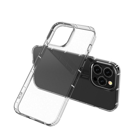 Протиударний чохол Four-corner Airbag для iPhone 15 Pro - прозорий