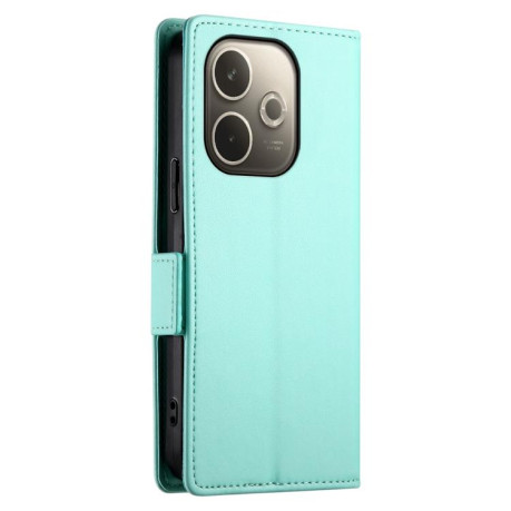 Чехол-книжка Side Buckle Magnetic Frosted Leather для OPPO A5 PRO 5G - зеленый