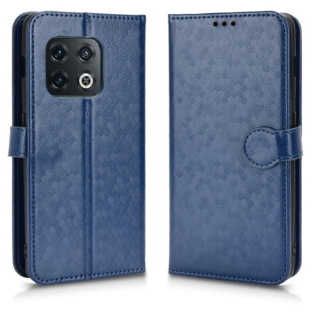 Чехол-книжка Honeycomb Dot для OnePlus 10 Pro 5G - синий