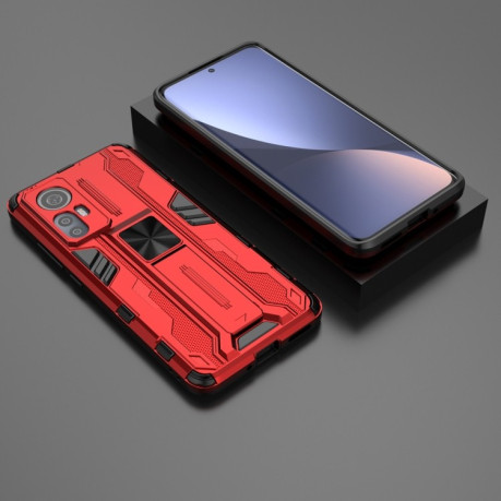 Противоударный чехол Supersonic для Xiaomi Mi 12 - красный