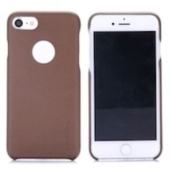 Чохол із Шкірозамінника G-CASE Solid Style Coffee для iPhone 7/8