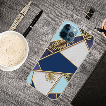 Противоударный чехол Marble Pattern B Series для iPhone 13 Pro - GK-A22