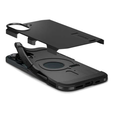 Оригінальний чохол Spigen Tough Armor Mag (Magsafe) на iPhone 16 Plus - Black