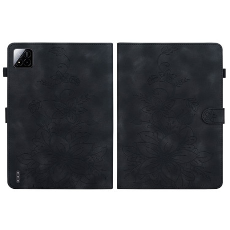 Чехол-книжка Lily Embossed Leather для Xiaomi Pad 7/Pad 7 Pro - черный
