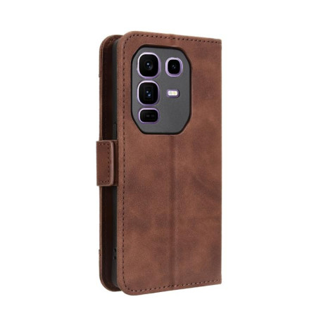 Чехол-книжка Skin Feel Calf на Infinix Note 50 Pro+ - коричневый