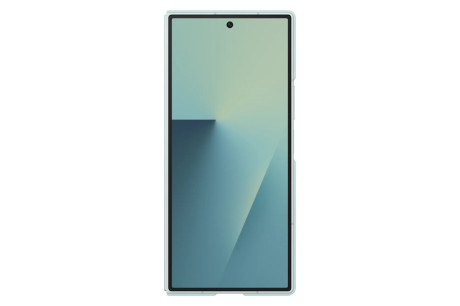 Оригинальный чехол Samsung Silicone на Samsung Galaxy Fold 7 - Light Blue (EF-MF966CMEGWW)
